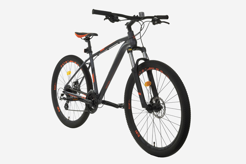 Велосипед горный Stern 27,5 Motion 1.0 серый/оранжевый р. 20