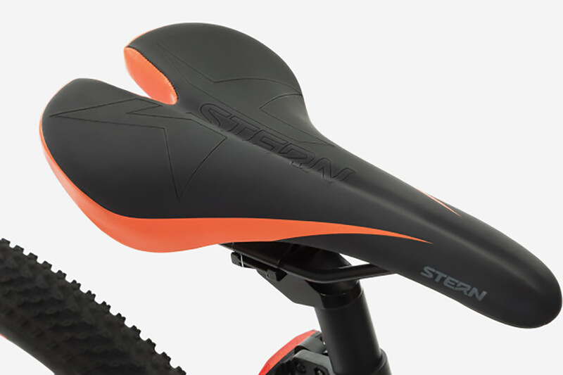 Велосипед горный Stern 27,5 Motion 1.0 серый/оранжевый р. 20