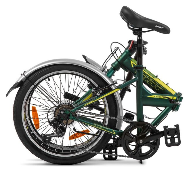 Велосипед складной Aist Compact 1.0 зеленый 2021