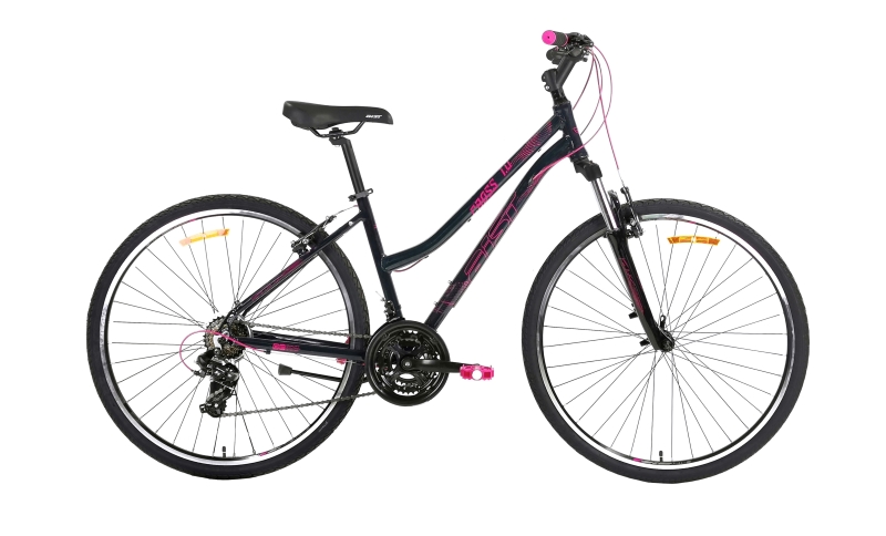 Велосипед Aist Cross 1.0 W 28 17 черный 2021