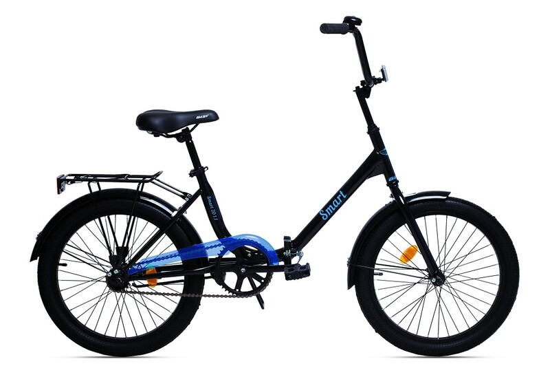 Велосипед AIST Smart 20 1.1 20 черно-синий 2021