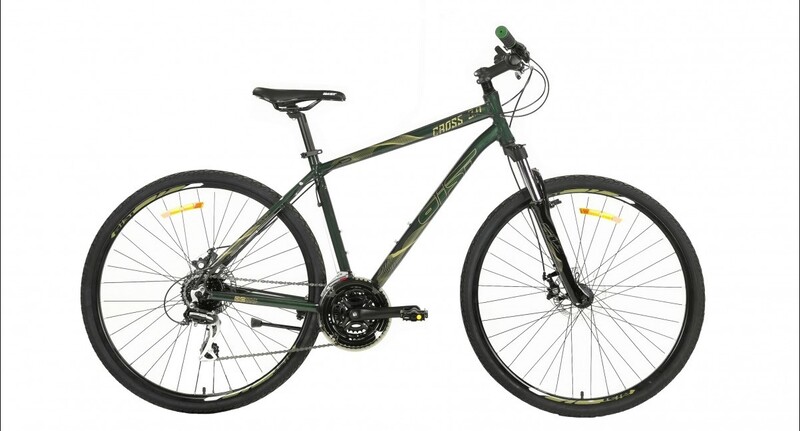 Велосипед Aist Cross 3.0 28 19 зеленый 2021