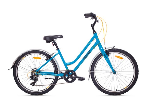 Велосипед AIST Cruiser 1.0 W 26 13.5 голубой 