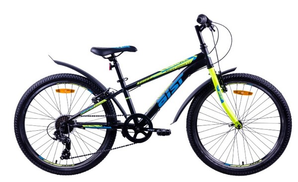 Велосипед AIST Rocky Junior 1.0 24 черный 2022