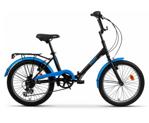 Велосипед AIST Smart 20 2.1 черно-синий 2023