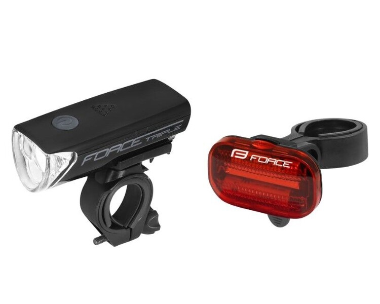 Комплект фонарей для велосипеда Force SHARP 45406