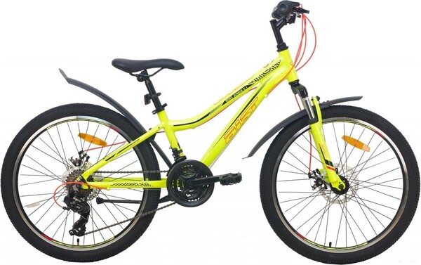 Велосипед AIST Rosy Junior 2.1 24 желтый 2022