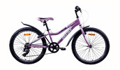 Велосипед подростковый Aist Rosy Junior 1.0 24 сиреневый 2022